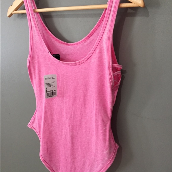 Forever21 NWT Pink Bodysuit - Picture 2 of 2